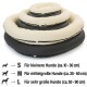 orthopädisches Hundebett Bolton creme XXL