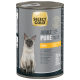 Select Gold Adult Pure Katzenfutterdose mit Hühnerpastete, getreidefreie Formel, für Katzen über 1 Jahr, 72 % Huhn, Bild einer Siamkatze.