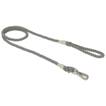 rope lead gray