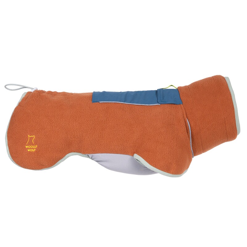 Woolly Wolf Alpha 360 Fleece Pullover Terracotta Mix XXS