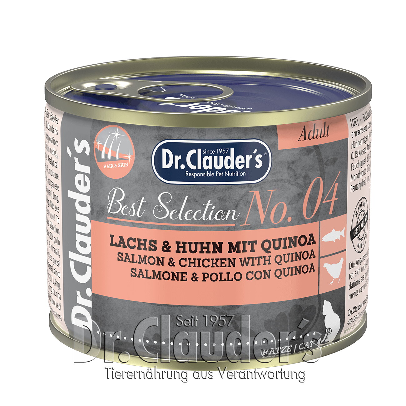 Dr. Clauder's Best Selection No 4 Lachs & Huhn mit Quinoa 12x200 g