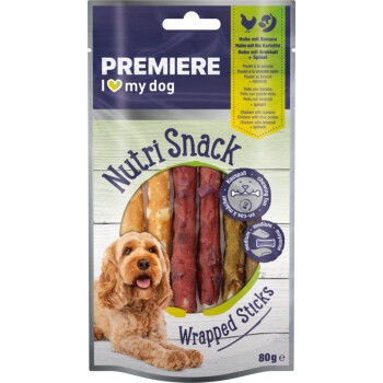 Nutri Snack Wrapped Sticks verschiedene Sorten 3x80 g