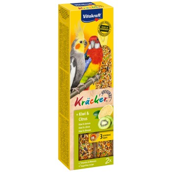 Großsittich Kräcker 4x2er Kiwi-Citrus
