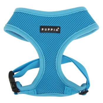 Puppia Soft Brustgeschirr hellblau M