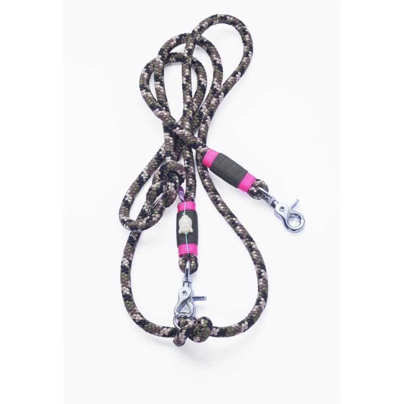 dietauwerkstatt Hundeleine Pink Camo