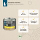 Liebesgut Nassfutter 'Sensitiv' Dose — 96 % Bio-Pute; Bio-Möhren & Amaranth; Omega-3/6; glutenfrei; Bio-Qualität