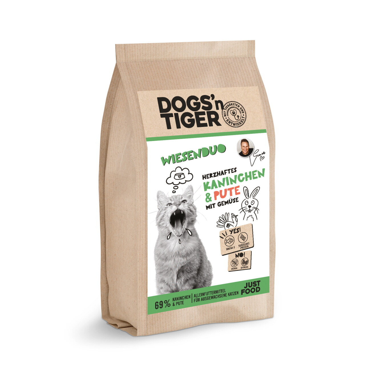 Dogs'n Tiger Wiesenduo Kaninchen & Pute 1,5 kg
