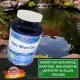 Flasche Aqua Cereal Aqua Micro Dry für Teichbakterien, mit dem Text, dass es sofortige, starke biologische Aktivität in allen Teichen fördert.