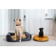 SoftColor Bett Graphit gelb L