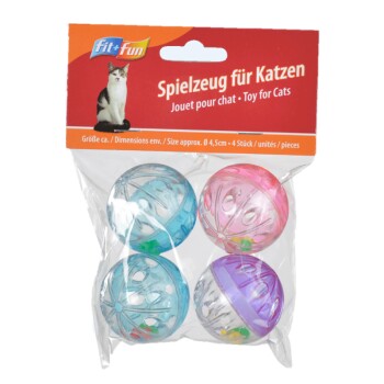 rattle balls toy 4-pack