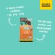Hundefutterverpackung mit 'Fiete Huhn & Lamm' und einem verspielten Hundebild, erhältlich in 1 kg, 3 kg und 12 kg Größen.