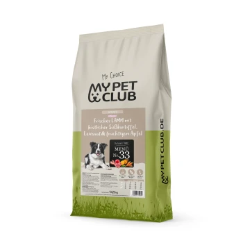 Lamm getreidefreies Trockenfutter ohne Weizen oder Zucker, sensitiv, monoprotein
