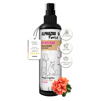 Bye-Bye-Vloh 200ml - Flohspray für Hunde, Katzen, Haus- und Hoftiere 200 ml