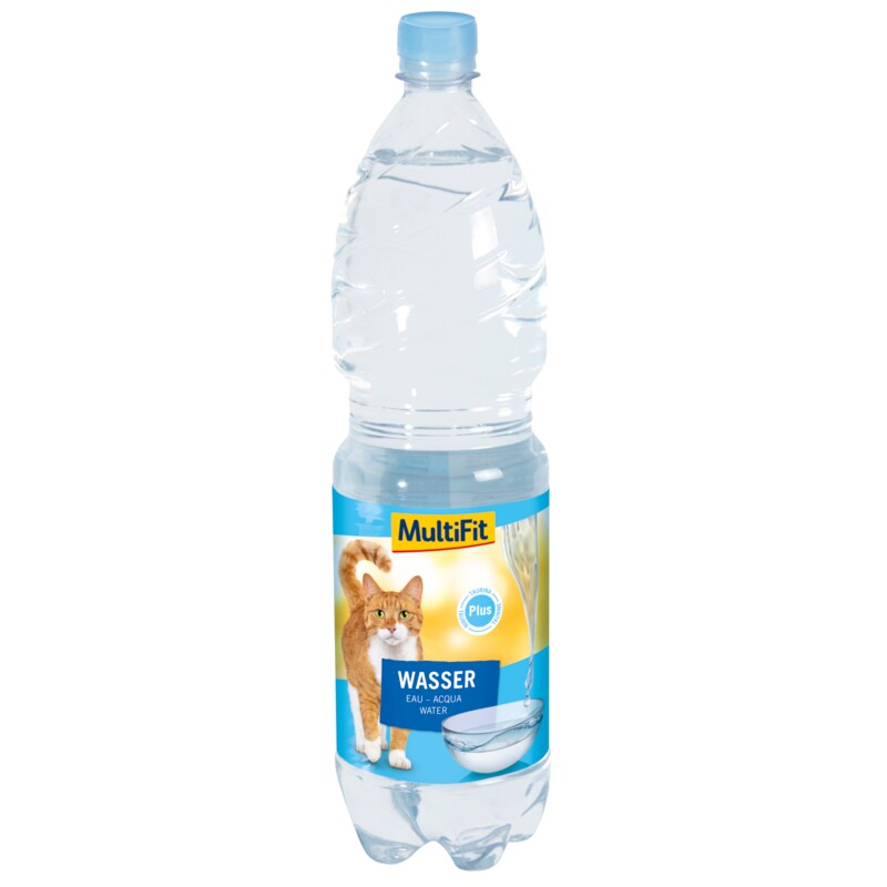 MultiFit water voor katten 6 x 1.5 l