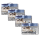 Vier Pakete Premiere Multi-Cat Carbon Control Klumpstreu, mit Bildern von Katzen und dem Text "Ich liebe meine Katze."