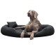 TIFFANY Couture - Orthopädisches Hundebett anthrazit 1,15 m, 20 cm, 90 cm