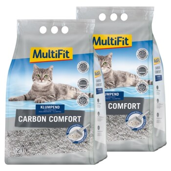 Litière Carbon Comfort 2x12 l