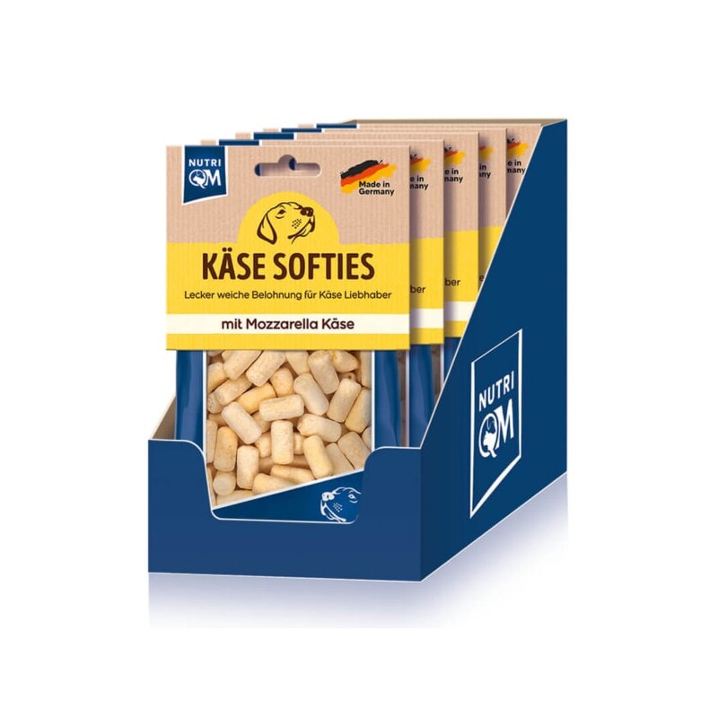 NutriQM Käse Softies Mozzarella 5x150g