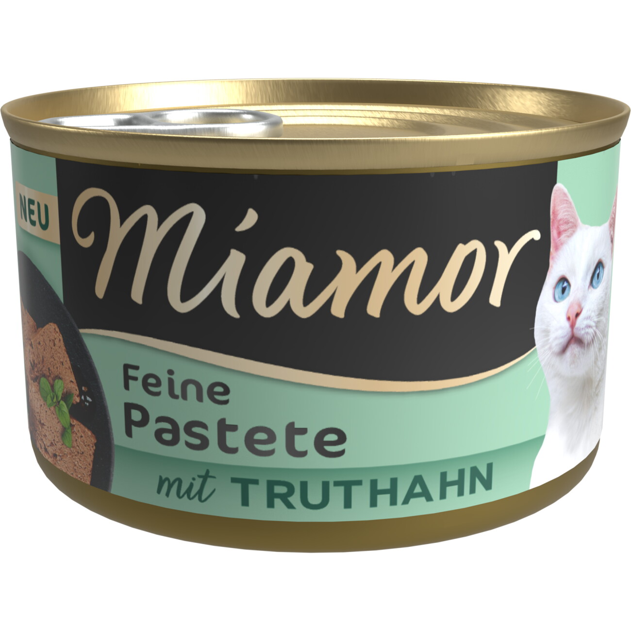 Miamor Feine Pastete Katze Nassfutter Adult Truthahn 12x85 g