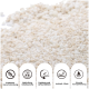 Haustierstreu-Granulate, die für Geruchskontrolle, natürliche Zutaten, 1-monatige Dauer, Wirtschaftlichkeit, Anti-Haft und schnelles Klumpen gekennzeichnet sind.