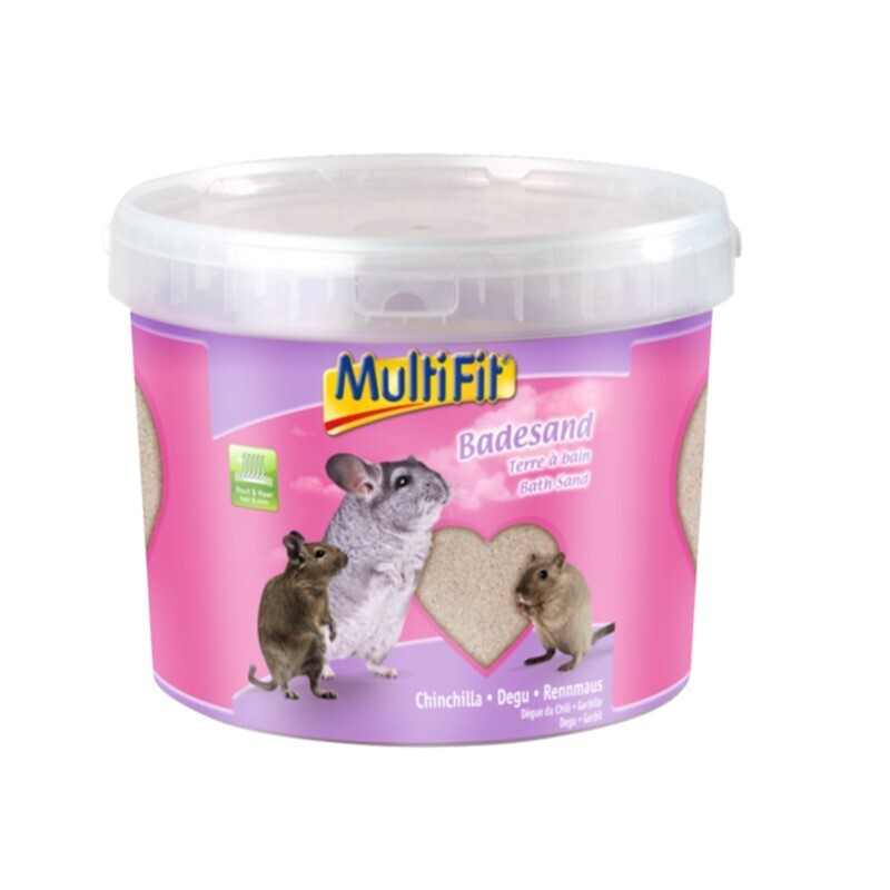 MultiFit Badzand voor chinchilla's 10 kg