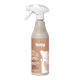 Envira Veterinary Fellpflege-Sprühflasche mit einer weißen Düse und braunem Etikett, mit deutschem Text "FELL PFLEGE SPRAY" und "Mit Geraniol."