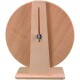 Holz-Übungsrad für kleine Haustiere, mit einem kreisförmigen Design, einer stabilen Basis und einer zentralen Achse für eine reibungslose Rotation.
