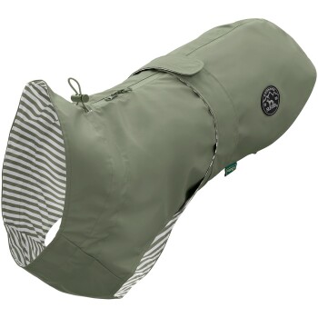 Hunde-Regenmantel Milford grün 70 cm