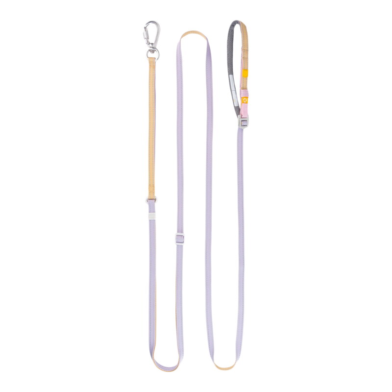 Woolly Wolf Führleine Multi-use lavendelfarbe