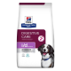 Hill's Prescription Diet Digestive Care i/d sensibles Hundefutterpaket mit einem lächelnden Hund auf der Vorderseite, beschriftet mit "Vom Tierarzt empfohlen."