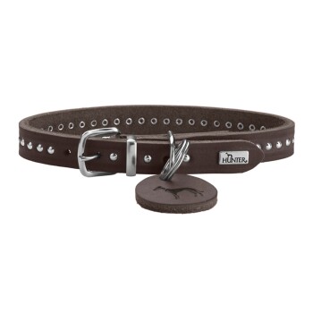 Halsband Aalborg Style dunkelbraun 27 cm