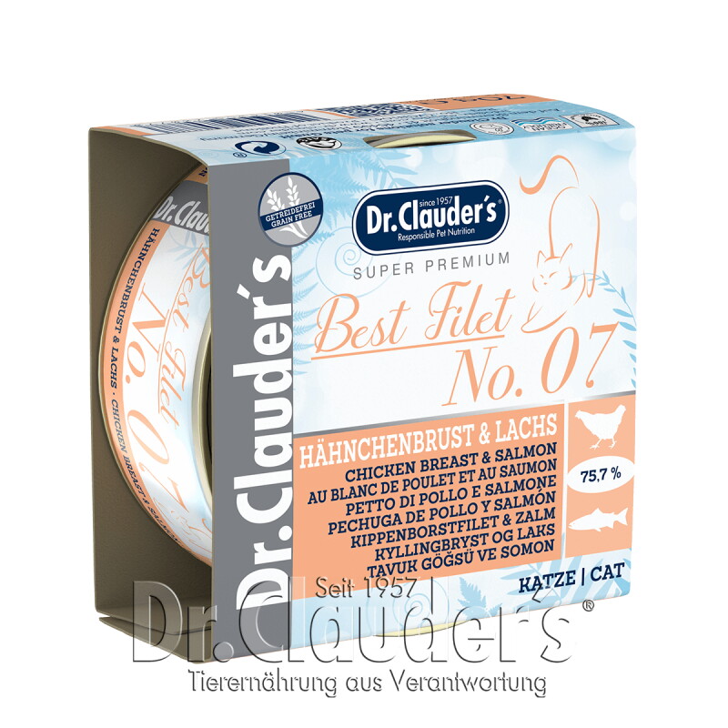Dr. Clauder's Best Filet No. 07 Hähnchenbrust & Lachs