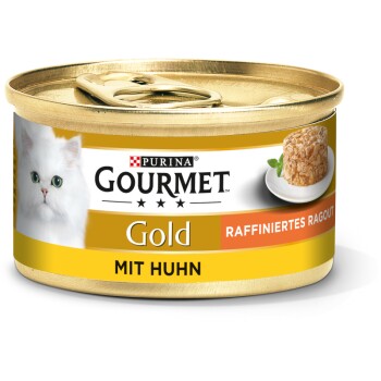 Gourmet Gold Raffiniertes Ragout 12x85g Huhn