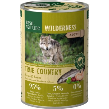 REAL NATURE WILDERNESS Adult 6x400g True Country Huhn & Lachs