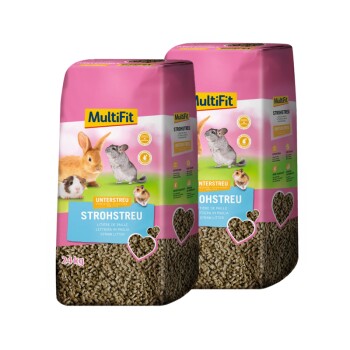 Natural Straw Litter Bottom Layer 2x24 kg