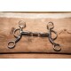 Westerngebiss Billy Allen Bit mit Shanks Edelstahl 14,5 cm