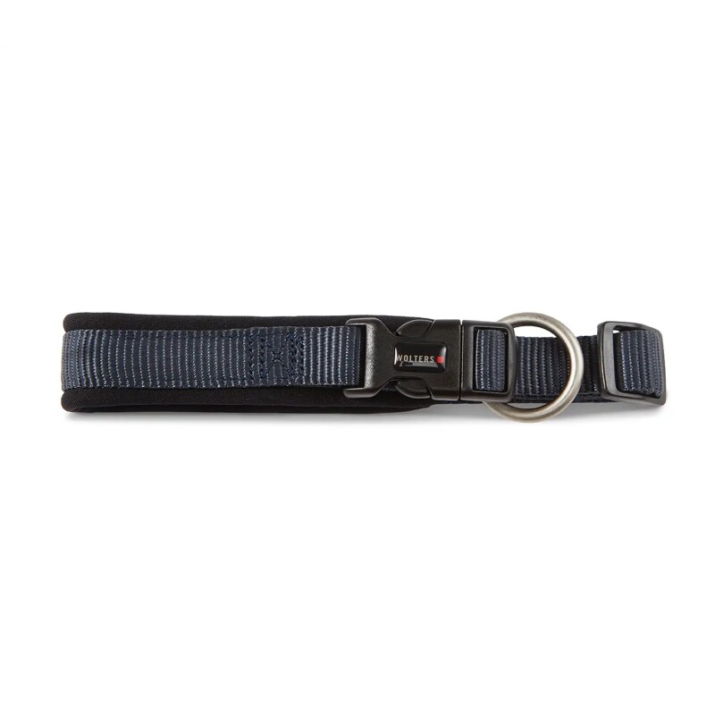 Wolters Professional Comfort Hundehalsband schwarz/ graphit XXXS
