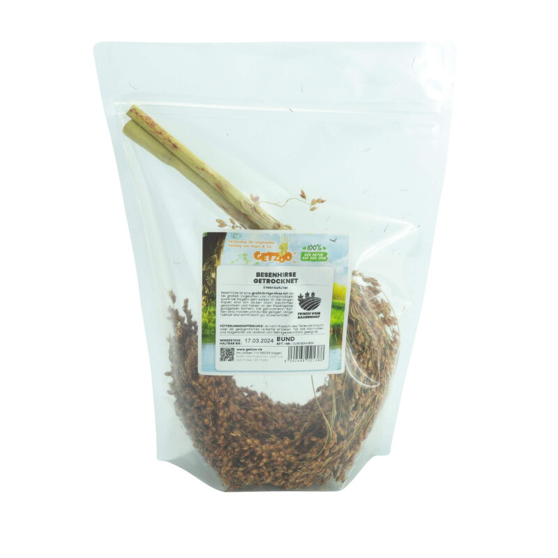Getzoo Besenhirse - getrocknet (Bund)