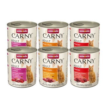 CARNY Adult lot mixte 6x800g Pack mix 1