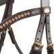 Hans Melzer Trense Mechtersen braun/messing Pony