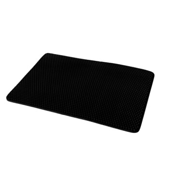 RHR Quality Katzenklo Matte Dirty Paw 75x55cm schwarz