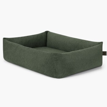 Hundebett EMMA Velours Olive L