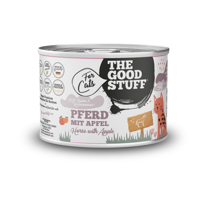 The Goodstuff Pferd mit Apfel 6x200 g