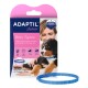 ADAPTIL Junior puppy collar packaging with a blue adjustable collar for puppies under 15 kg, emphasizing training and adaptation benefits.