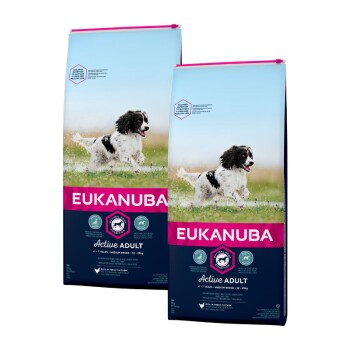 EUKANUBA Adult Medium Breed 2x3 kg