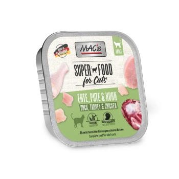 Nassfutter Katze Adult Ente, Pute und Huhn 16x100 g