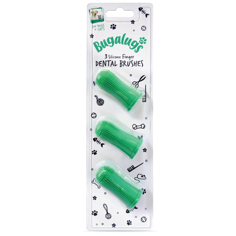 Bugalugs Fingerzahnbürsten 3 Stk
