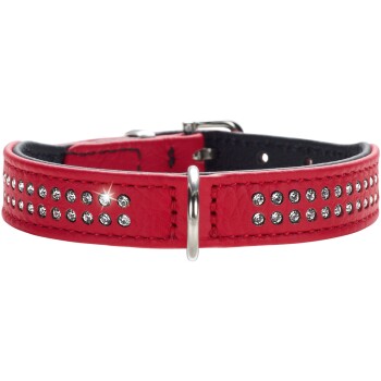 Halsband Diamond Petit rot 27 cm