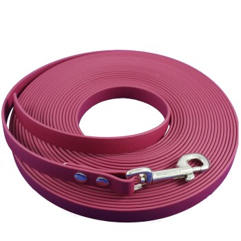 ab 35 kg Biothane Schleppleine bordeaux 20 m