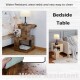 Pawz Road Kratzbaum Holz 2-stöckig beige